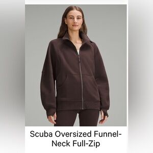 Lululemon oversized scuba